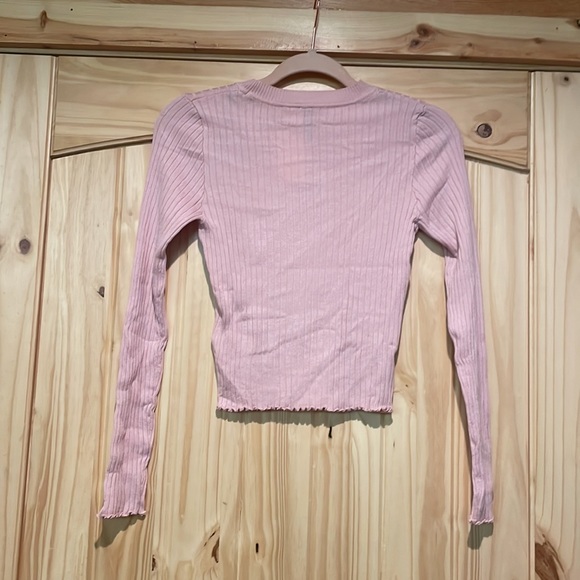NWT Pink long sleeve top - Picture 2 of 3